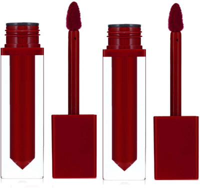 MYEONG Non Drying Smudge Proof Matte Candy Red Color Liquid Lipstick(Red Candy, 12 ml)