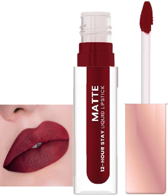 MYEONG PARTY MAKE UP USE LIQUID MAROON LIPSTICK(MAROON, 6 ml)