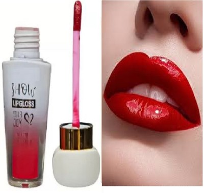 Luipui best red glossy lipstick trending waterproof pack of 1(red, 6 ml)