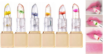 Libline Color Changing Jelly Lipstick Waterproof Moisturizer(PINK, 21.6 g)