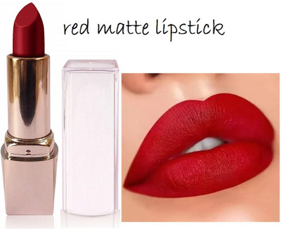 Luipui trending long lasting best red matte lipstick pack of 1(RED, 6 g)
