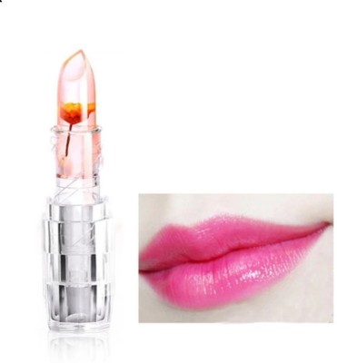 Latixmat Magic Jelly Flower Lipstick Temperature Changing Lipstick(pink, 3.6 g)