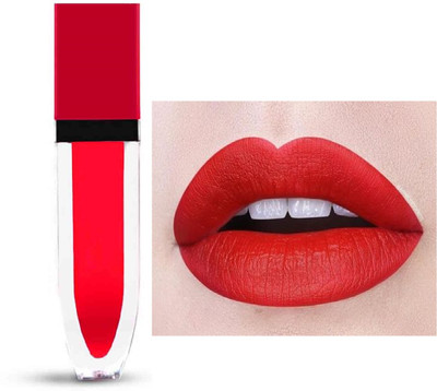 REIMICHI LIGHT RED MATTE LIQUID LIPSTICK SMUDGE PROOF(LIGHT RED, 5 ml)