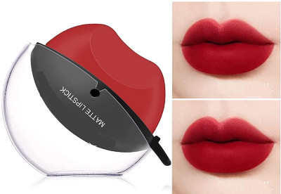 Jiwoo EASY APPLY AND EASY TO COLOR APPLE POWER RED LIPSTICK(RED, 10 g)