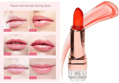DARVING Temperature Change Color Jelly Lipstick(RED, 3.6 ml)