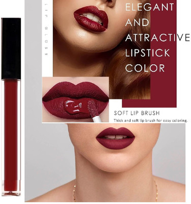 HUZURLU VIBRANT COOL DEEP MAROON LIPSTICK-19(deep maroon, 6 g)