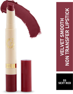 MATTLOOK Smooth Non Transfer Lipstick(03 Sexy Red, 2 g)