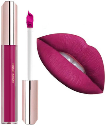 Latixmat Hot and Bold Soft Creamy Matte Magenta Pink Lipstick(Magenta, 3 ml)