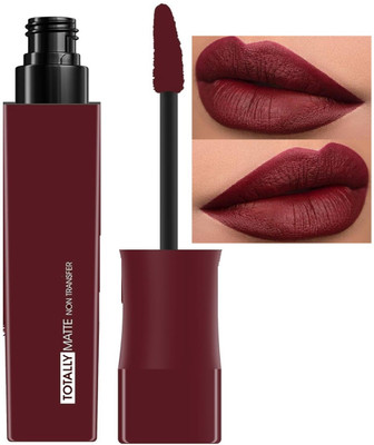 DARYUE Liquid Lipstick, Long Lasting & Lightweight Formula(Deep Maroon, 7.5 ml)