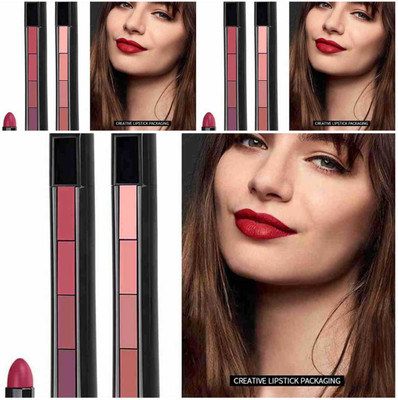 kKode beutiful shade lipstick combo colour pack of 6(multi colour, 15 g)