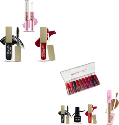 herglam Super Stay Matte Liquid Lipstick – Bold Pigment & All-Day Wear(Multicolor, 10 ml)