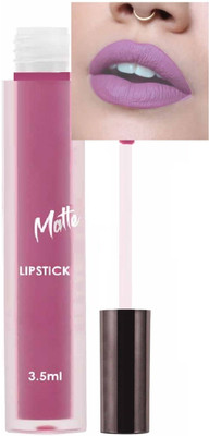 GULGLOW99 New Long-Lasting | Hydrating & Lightweight Waterproof Liquid Matte Lipstick(PURPLE, 3.5 ml)