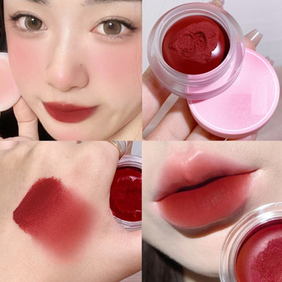 YAWI Lipstick Care Lip Plumping Gloss Mud Tint for Lips Lipgloss Base Long Lasting(RED, 8 g)