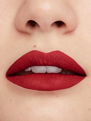 Latixmat NEW MATTE FINISH LIP SHAPE HOT RED LIPSTICK WATER PROOF(red, 5 g)