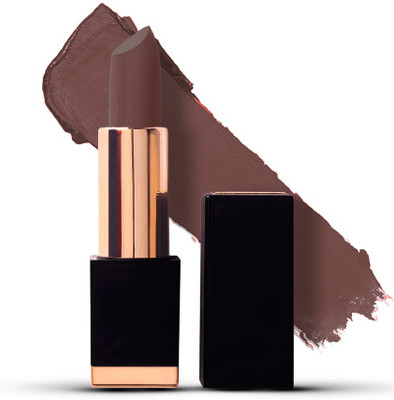 ADJD Soft Pigmented Smudge Proof Creamy Matte Long Stay Lipstick dark brown(dark brown, 3.5 g)