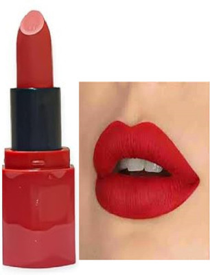 Luipui new best trending red matte finish lipstick pack of 1 best for bridal(red, 6 g)