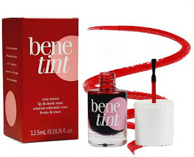 we ensign Bene Tint Blush Tint – Liquid Blush & Lip Cheek Tint for Women(red cherry, 12.5 ml)