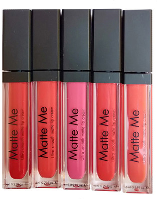 Make line Ultra smooth matte me lipstick(Multicolour, 6 ml)