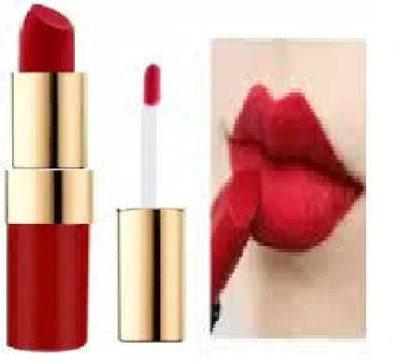 Luipui waterproof matte red amazing perfect creamy pack of 1(red, 6 g)