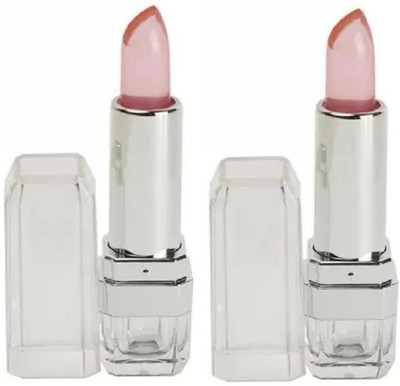 Amaryllis COLOUR CHANGE GEL LIPSTICK PACK OF 2(7.2 g, PINK)