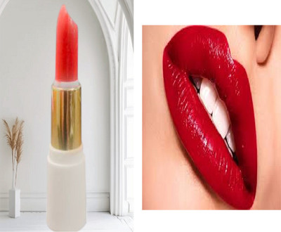 Luipui new waterproof matte finish amazing lipstick red color trending pack of 1(red, 6 g)