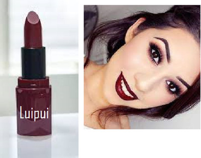 Luipui latest dark maroon lipstick in matte finish pack of 1(maroon, 6 g)