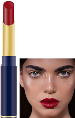 tanvi27 Long Lasting Non Transfer Waterproof Matte Grand red Lipstick(Grand red, 4 g)