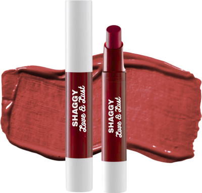 SHAGGY 12Hrs. Stay crayon Lipstick smudgeproof waterproof Matte finish Crayon(3.5gm)(maroon, 3.5 g)