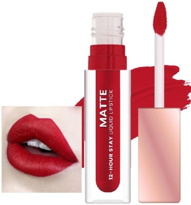 MYEONG MATTE FINISH RED LIQUID LIPSTICK FOR ALL DAY USE(red, 6 ml)