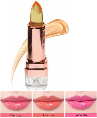 DARVING Glossy Color Change Lipstick Jelly Crystal Lipstick(yellow, 3.6 ml)