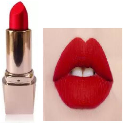 Luipui trending red matte crayon matte finish lipstick pack of 1(red, 6 g)