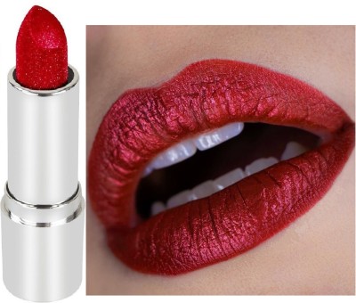 tanvi27 Best Diamond Sine Metallic, Long Lasting Shinning Hot Red lipstick(HOT RED, 3.8 g)