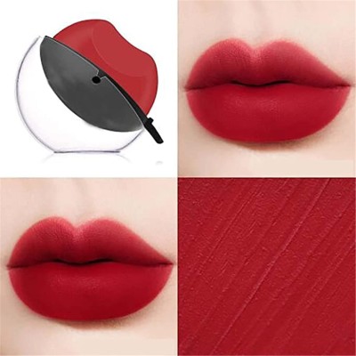 Emijun Matte Lipstick Long-Lasting Non-Stick Cup Not Fade Waterproof Lipstick(Red, 8 g)