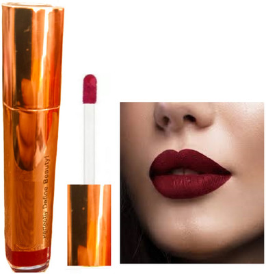 Luipui best maroon liquid lipstick pack of 1 waterproof or smooth(maroon, 6 ml)