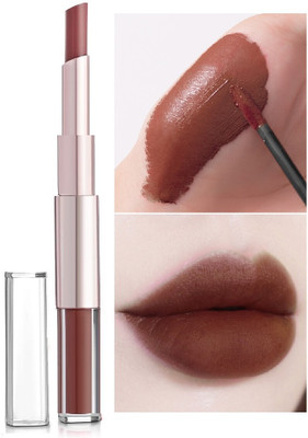 Arcanuy 2 in 1 lip Matte Long Lasting Lipstick(brown, 12 ml)