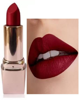 Luipui trending maroon matte lipstick long lasting pack of 1(maroon, 6 g)