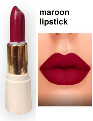 Luipui best maroon crayon matte look lipstick pack of 1(maroon, 6 g)