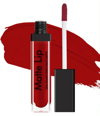 DARYUE Waterproof Liquid Matte Lipstick Smudge proof(CHERRY RED, 6 ml)