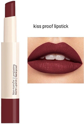 FLORERO Highly Pigmented Long Lasting Non Transfer Matte Crayon Lipstick(RICH MAROON, 7 g)