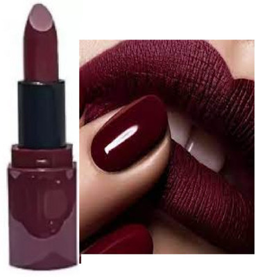 Luipui best maroon matte lipstick waterproof trending pack of 1(maroon, 6 g)