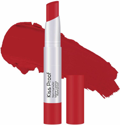 WOONGMI Non Transfer Ultra Matte Water resistance Lipstick(BRIGHT RED, 2 g)