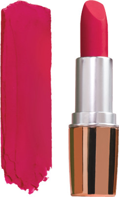 Gleva Metallic Long Lasting Lipstick, Lightweight & Hydrating Formula with 3D Shine(Pink, 4 ml)