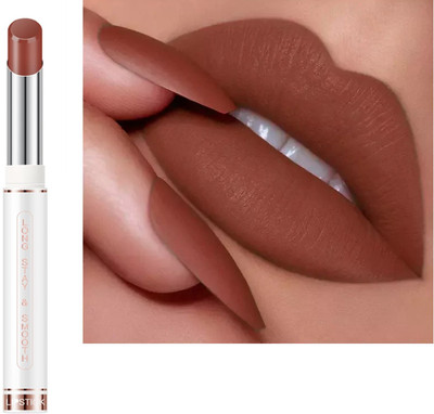 GABBU Non-Transfer Long Stay & Smooth Lipstick (115)(brown, 5 g)