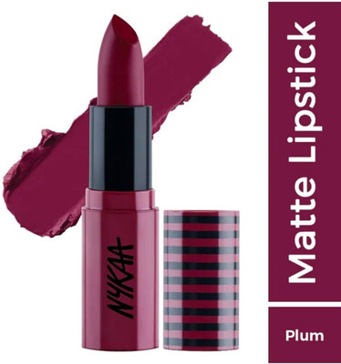 NYKAA SO CREME ! CREAMY MATTE LIPSTICK(PLUM, ITS A DATE, 4.2 g)