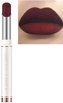 GABBU Non Transfer Matte Water Proof Smooth Lipstick jet maroon(maroon, 5 g)