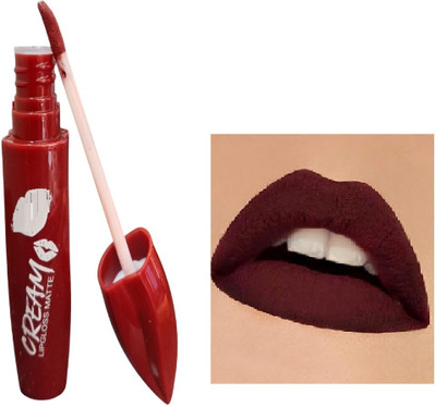 Luipui maroon lipstick attractive outstanding liquid for makeup pack of 1(maroon, 6 ml)