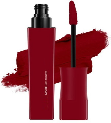 AFARAXIA Liquid Matte Long Lasting & Waterproof maroon Lipstick(maroon, 4.5 ml)