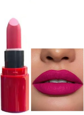 Luipui new best pink matte finish lipstick wonderful and awesome pack of 1(pink, 6 g)