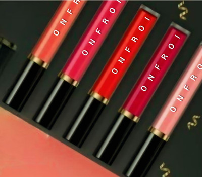 Onfroi Waterproof Lipstick Combo Pack Of Red, Deep Red, Wine & Pink Shades(Cherry, 14 ml)