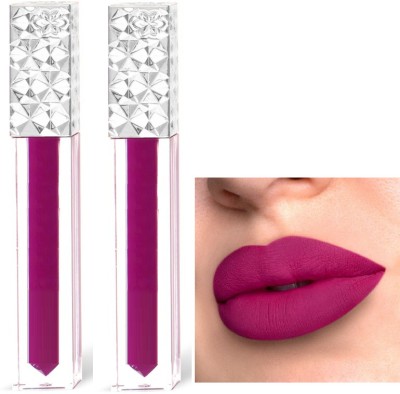 tanvi27 Combo Non Transfer Waterproof Longlast Matte Liquid Lipstick(MAGENTA, 10 ml)